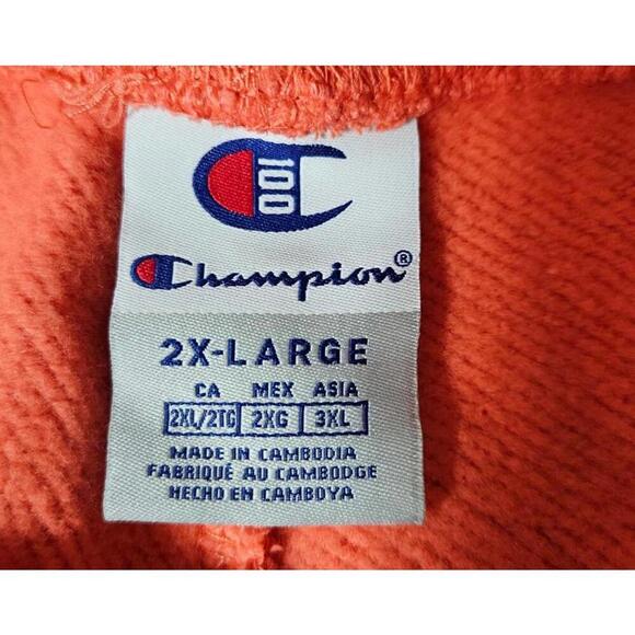 Champion Men’s Century Collection Jogger Pants - Vibrant Orange Size 2xl - Picture 3 of 12